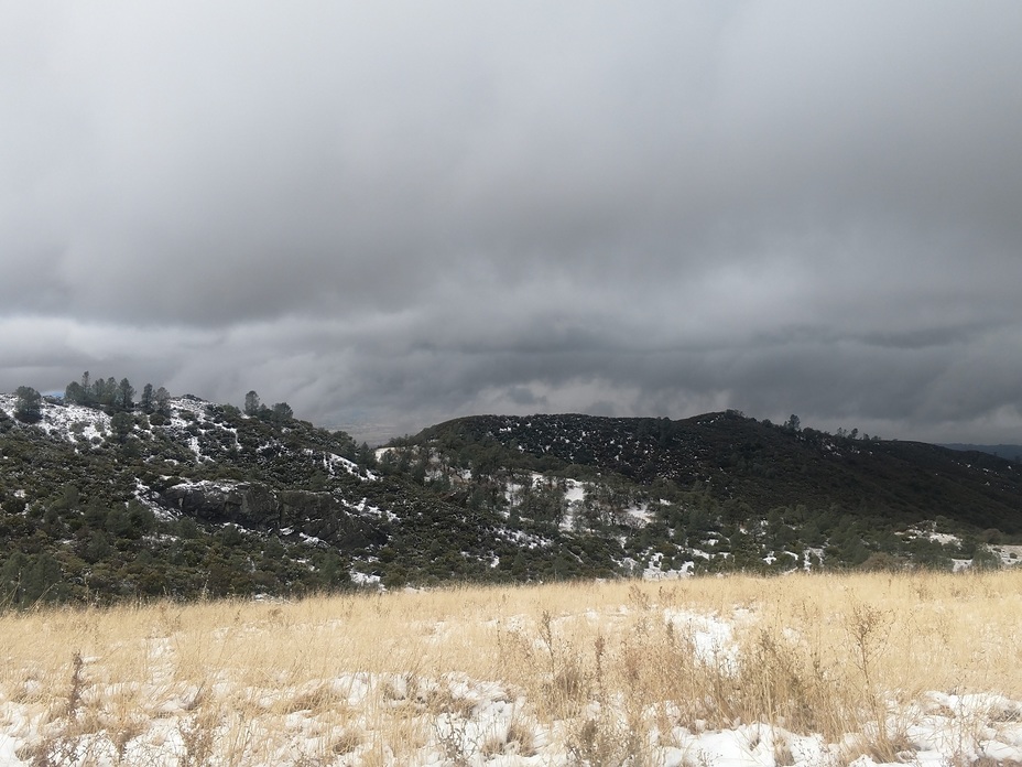 Snow - November 2019 near Figueroa Mtn., Figueroa Mountain