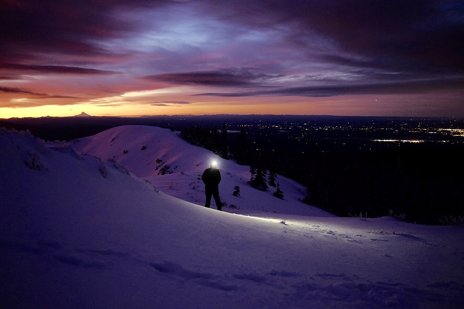 Peter Pan on the summit, Silver Star Mountain (Skamania County, Washington)