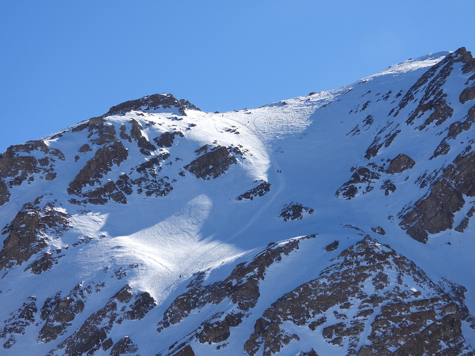 Coming down mountaineers By Saeed Tayarani from Chal Kabood, San-Boran