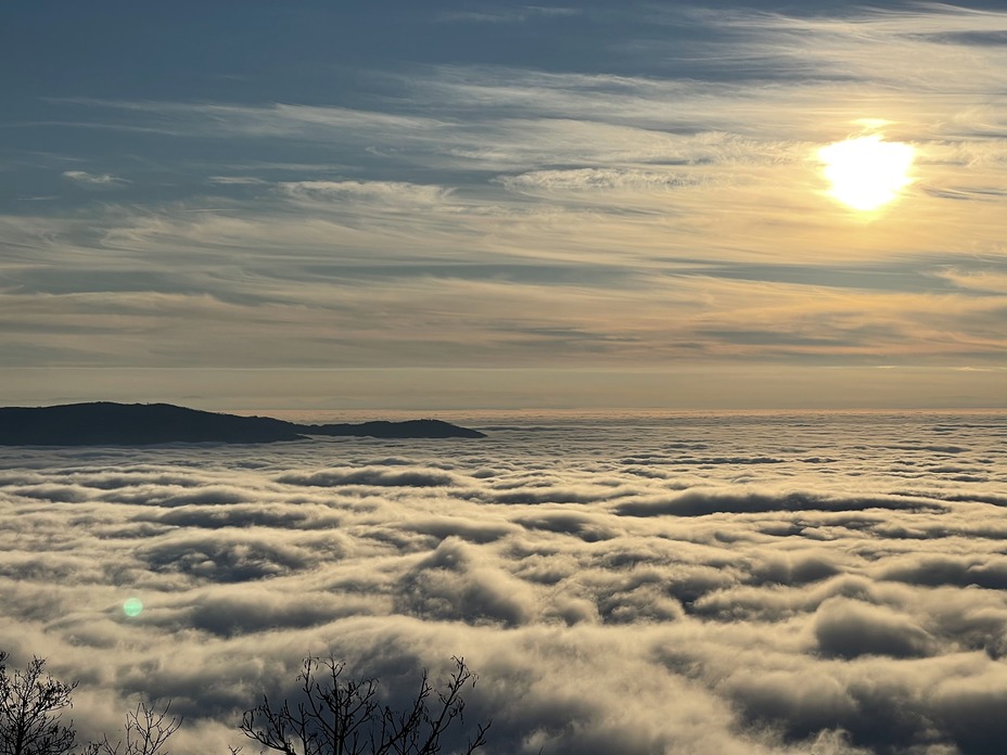 Sunset from Mosor, Mosor-Suva Planina