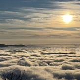 Sunset from Mosor, Mosor-Suva Planina