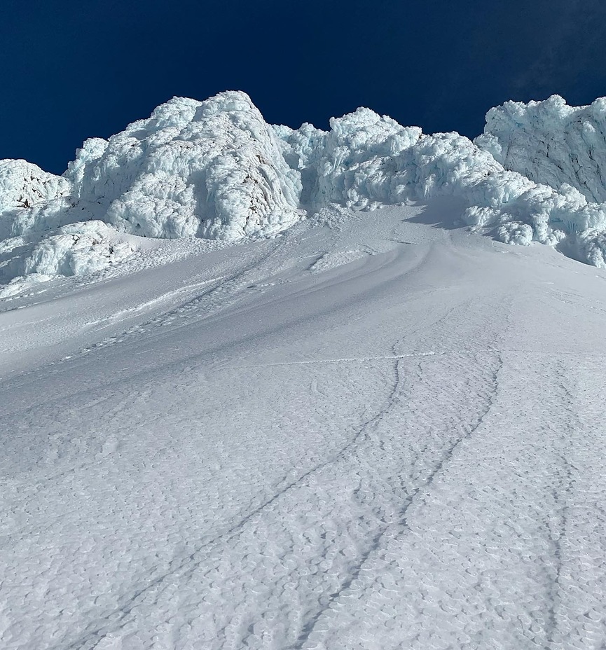 Climbing Pearly Gates, Mount Hood