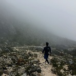 Trail Along Boulders, Mount Apo