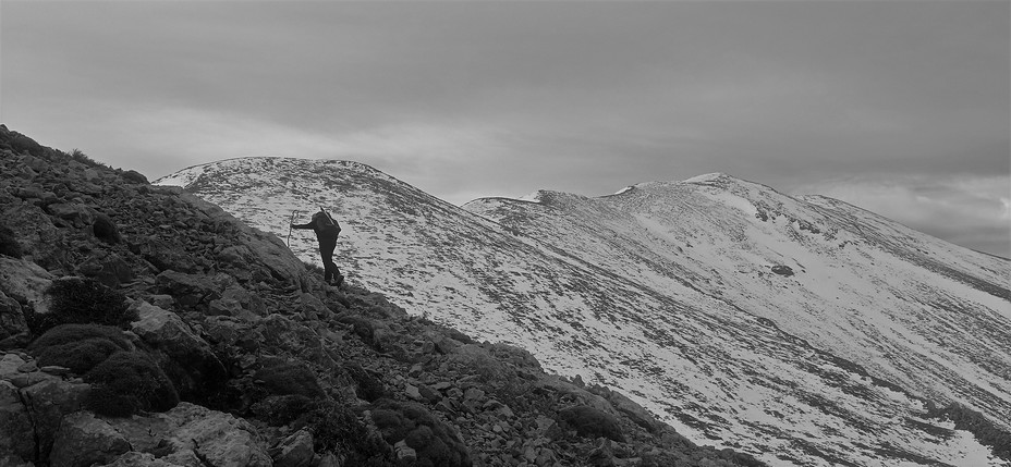 Melintaou, north face, Lefka Ori