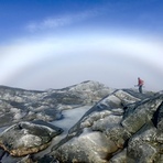 Fog rainbow, Mount Monadnock