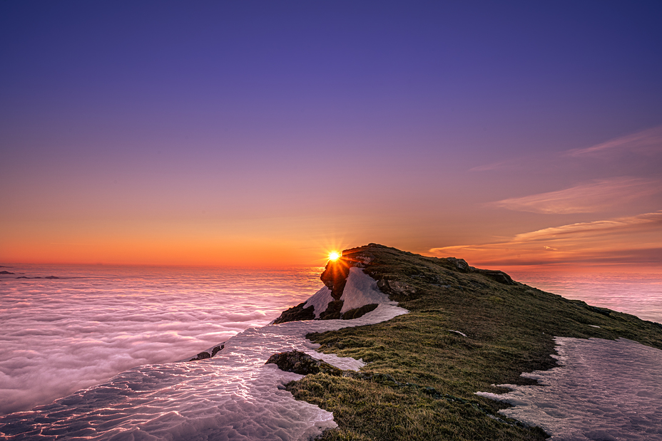 Ben Lomond Summit Sunrise