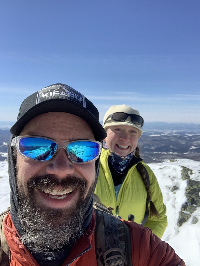 Just us, Camels Hump