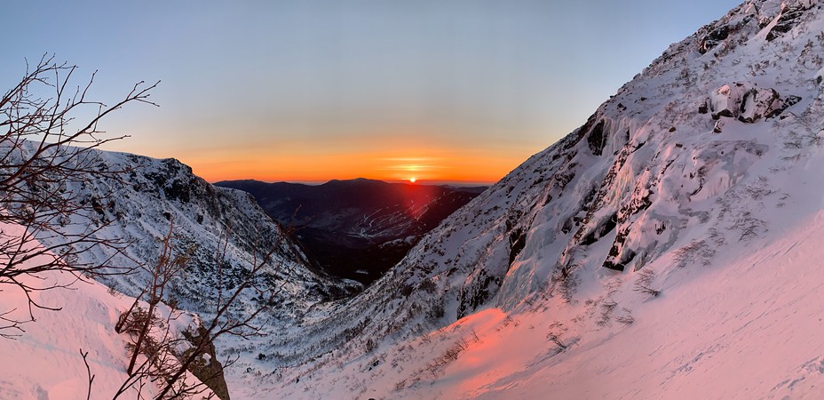 Tuckerman's Ravine - Left Gully - Sunrise, Mount Washington (New Hampshire)