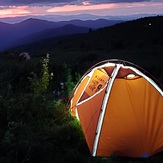 Black Balsam sunset, Black Balsam Knob