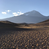 Base Camp view Argentine side, Llullaillaco