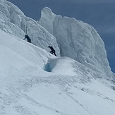 Bergschrund Snow Bridge, Mount Hood