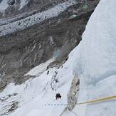 Ascent to camp one, Pumori