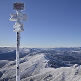 View from Ciucas peak, Ciucaş Peak