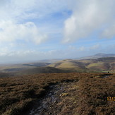 Sun breaking through, Culter Fell