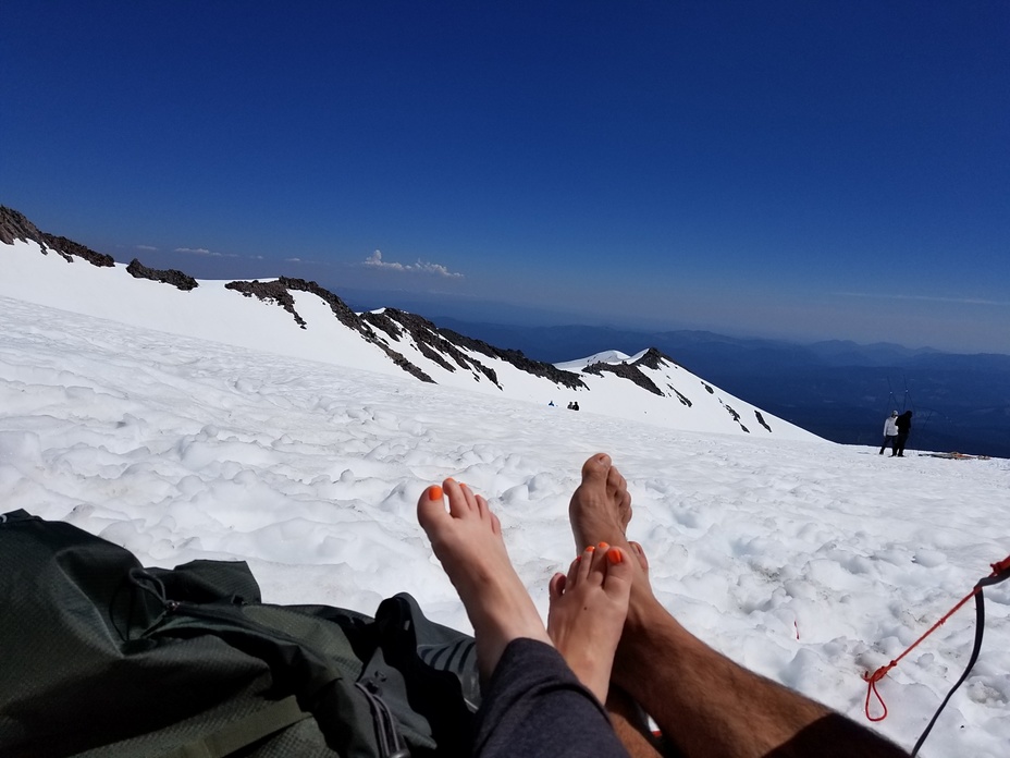 Great weather in mid June 2017, Mount Shasta