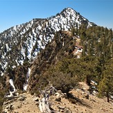 Telegraph from the NE ridge, Telegraph Peak (California)