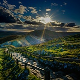 Mam Tor  sun set