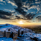 Sunrise over The Great Ridge, Mam Tor