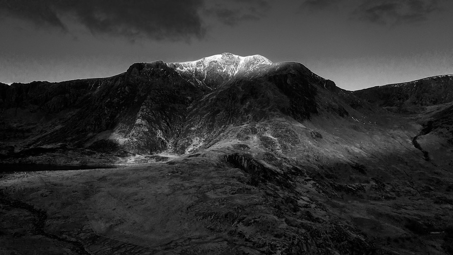 Y Garn at sunrise, Y Garn (Glyderau)