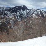 West Face of Mt. Kanmuri, Mount Kanmuri (Gifu, Fukui)