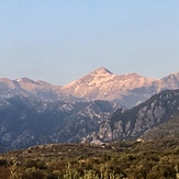 Taygetos pyramid from Kardamili