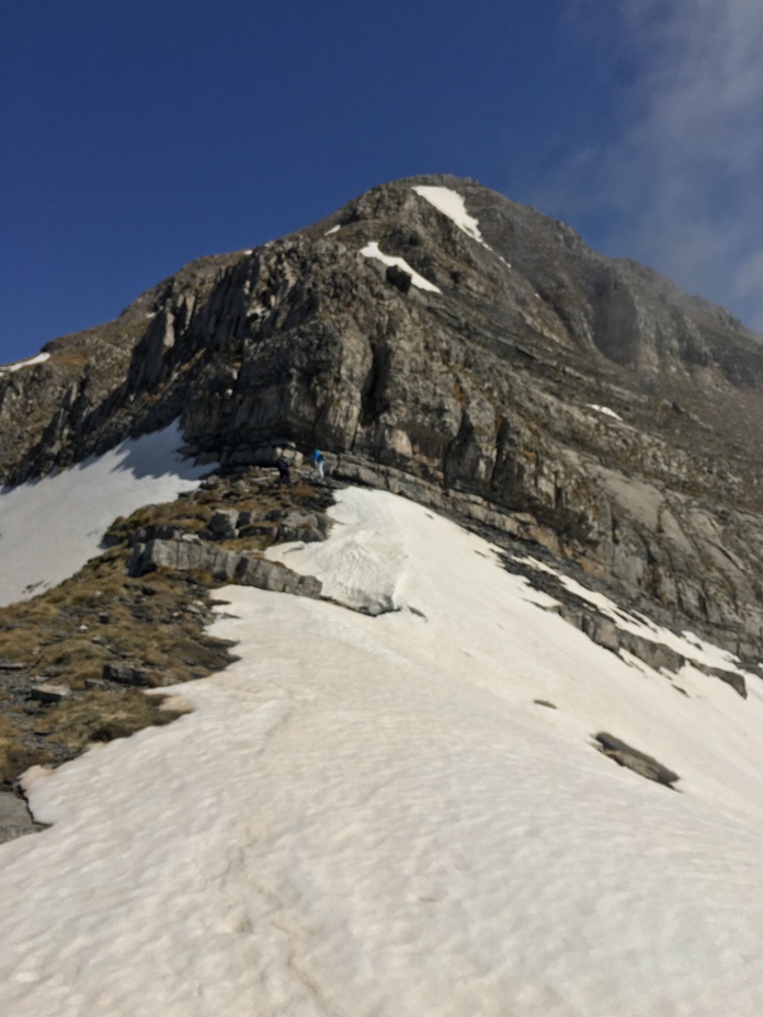 View at “Bad steps” and summit!, Taygetos