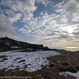 Snow on the top of Cadir Idris, Cadair Idris