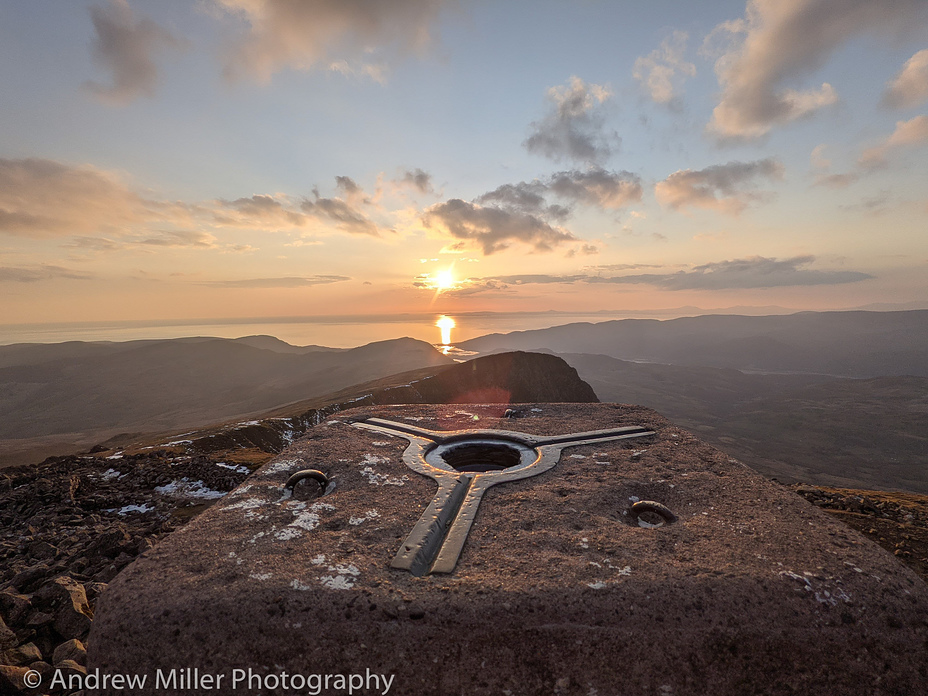 Snow on the top of Cadir Idris, Cadair Idris