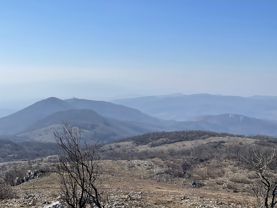 At the top, Svrljig Mountains