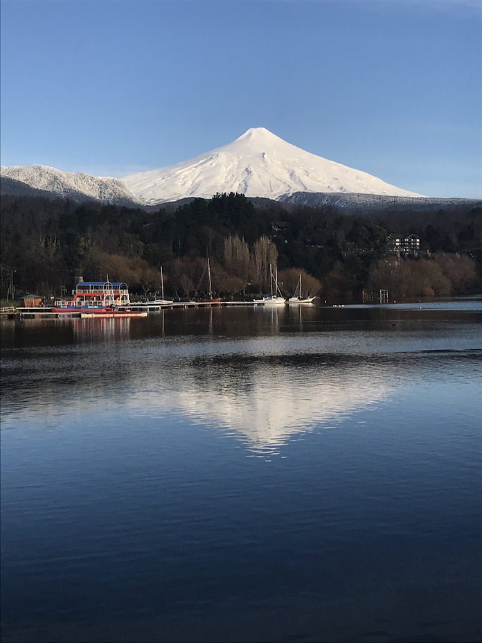 From La Poza de Pucón, Volcan Villarrica