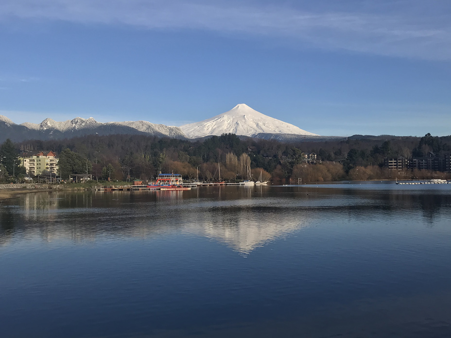 From La Poza de Pucón, Volcan Villarrica