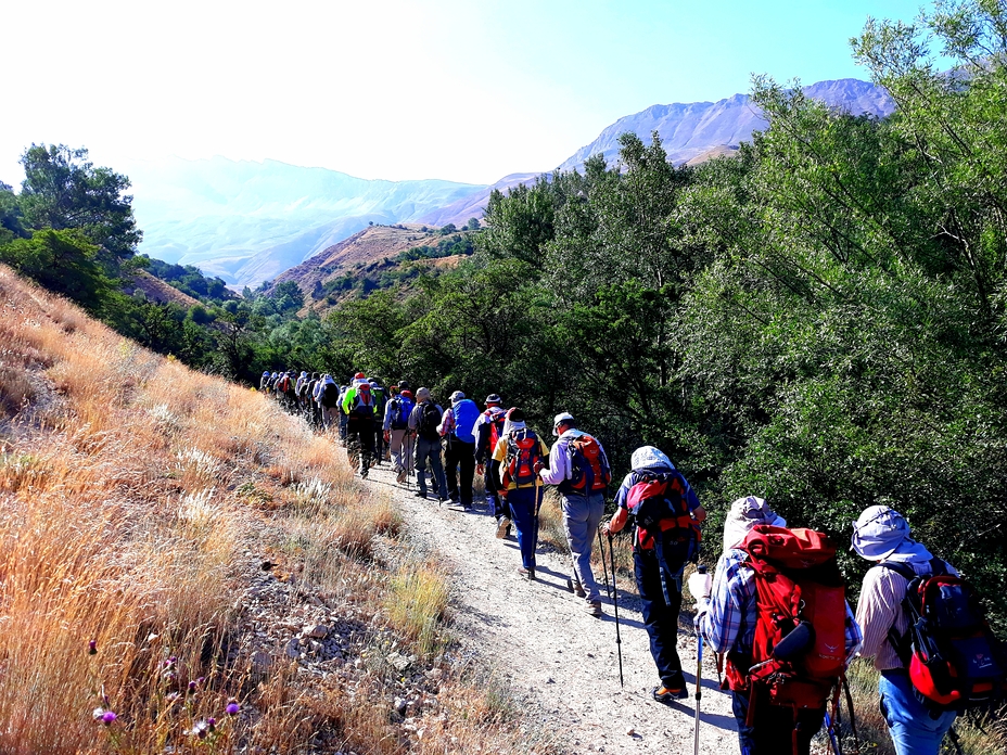 On the route of mount pashoreh, Damavand (دماوند)