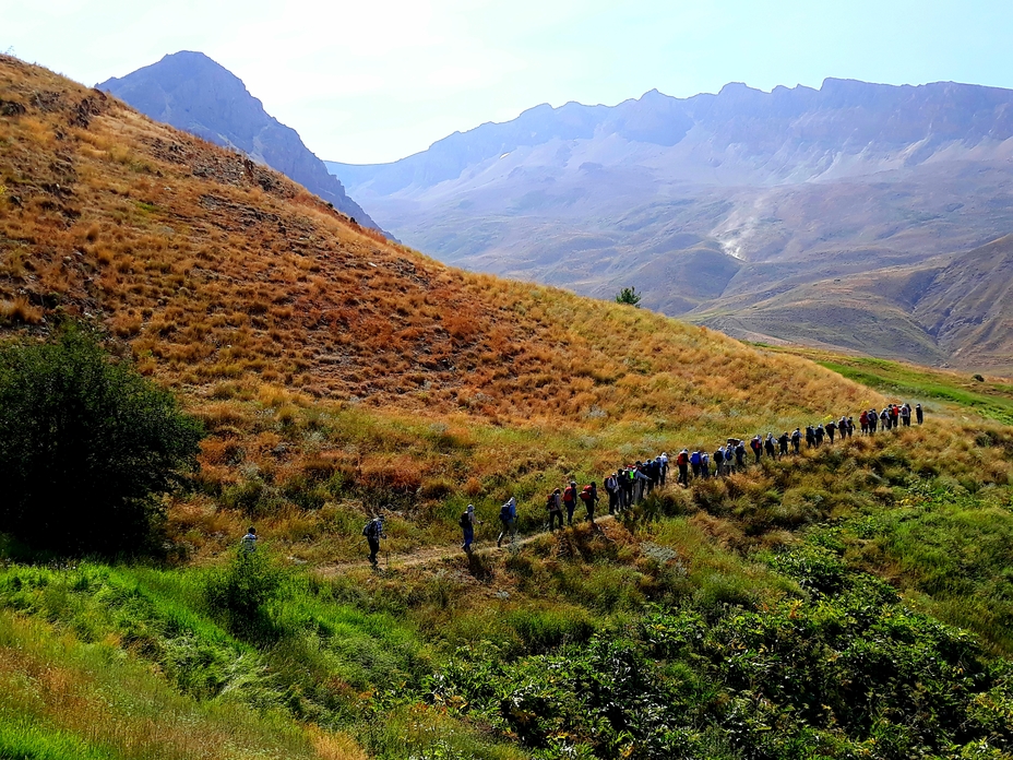 On the route of mount pashoreh, Damavand (دماوند)