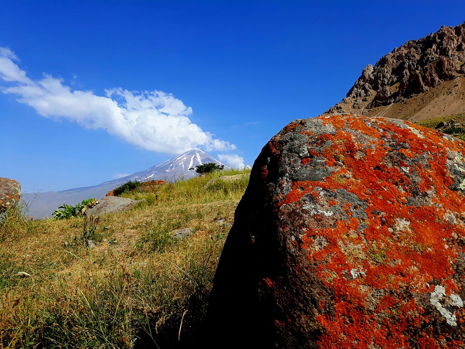 On the route of mount pashoreh, Damavand (دماوند)