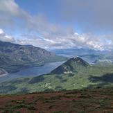 Wind Mountain from the summit of Dog, Dog Mountain