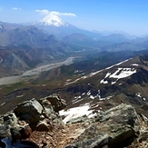 View of damavand from atashkouh peak, Damavand (دماوند)