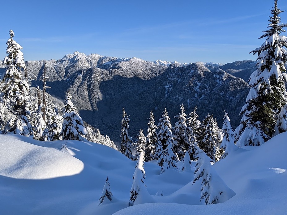 North-Northwest View From Fromme, Mount Fromme