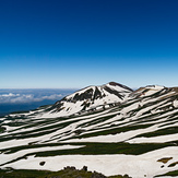 View from the top of Mt. Hakuun, Daisetsu