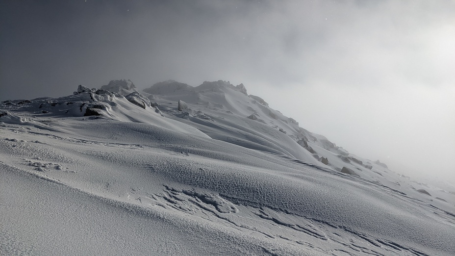 winter view, Mount Tate