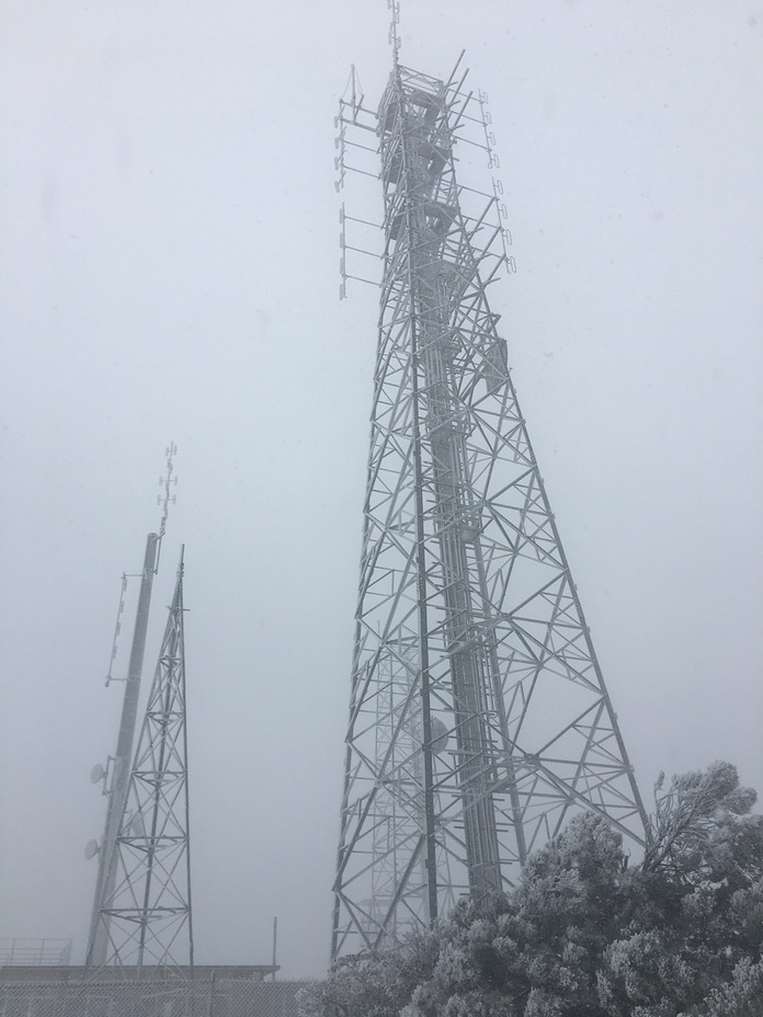 Durwil (Mt William) summit in a snowstorm #3, Mount William