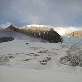 Vista del hombro norte, Monte San Lorenzo