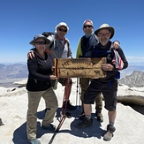The Old Folks (59-60 year olds) Summit Mt. Whitney, Mount Whitney