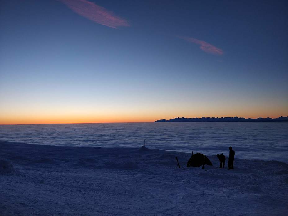 South view from the top, Babia Góra