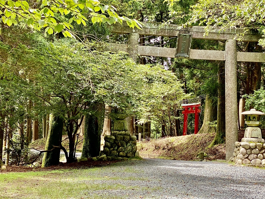 Shinto shrine, Mount Hongū