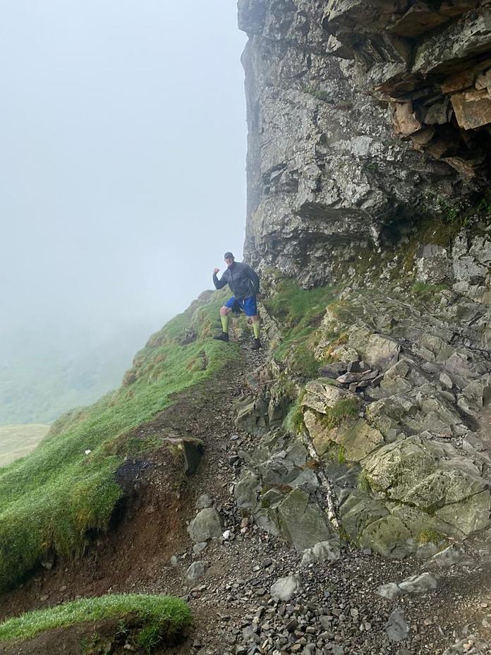 Priest hole cave, Dove Crag