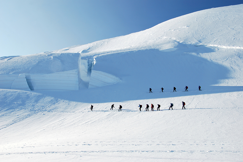 Glacier, Monte Rosa