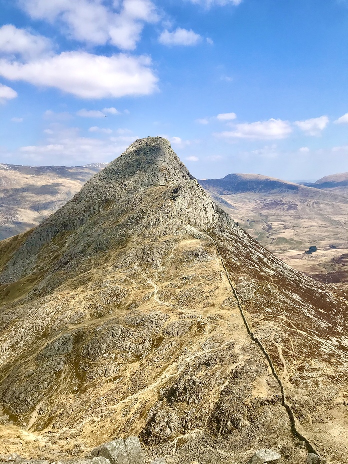 Tryfan south ridge, Glyder Fach