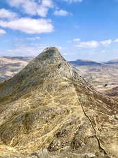 Tryfan south ridge, Glyder Fach photo