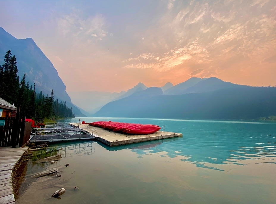 Lake louis, Rocky Peak