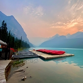 Lake louis, Rocky Peak